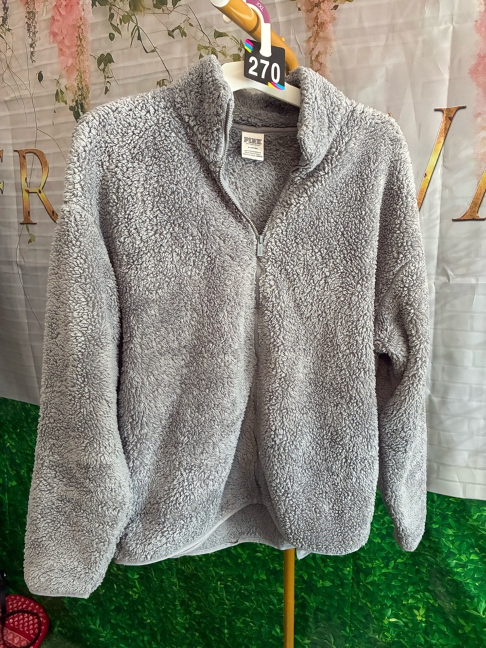 #270 PINK Victoria’s Secret Sherpa Pullover Sz M